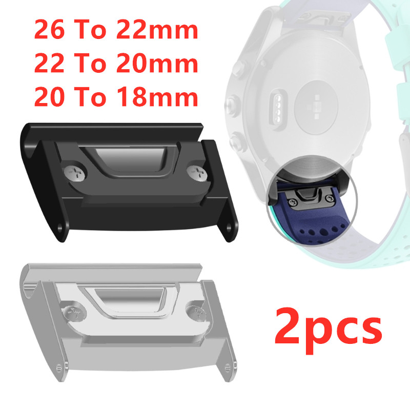 2pcs Watch Band Adapters 26mm  - Silicone Watch Band 22Mm recension och pris