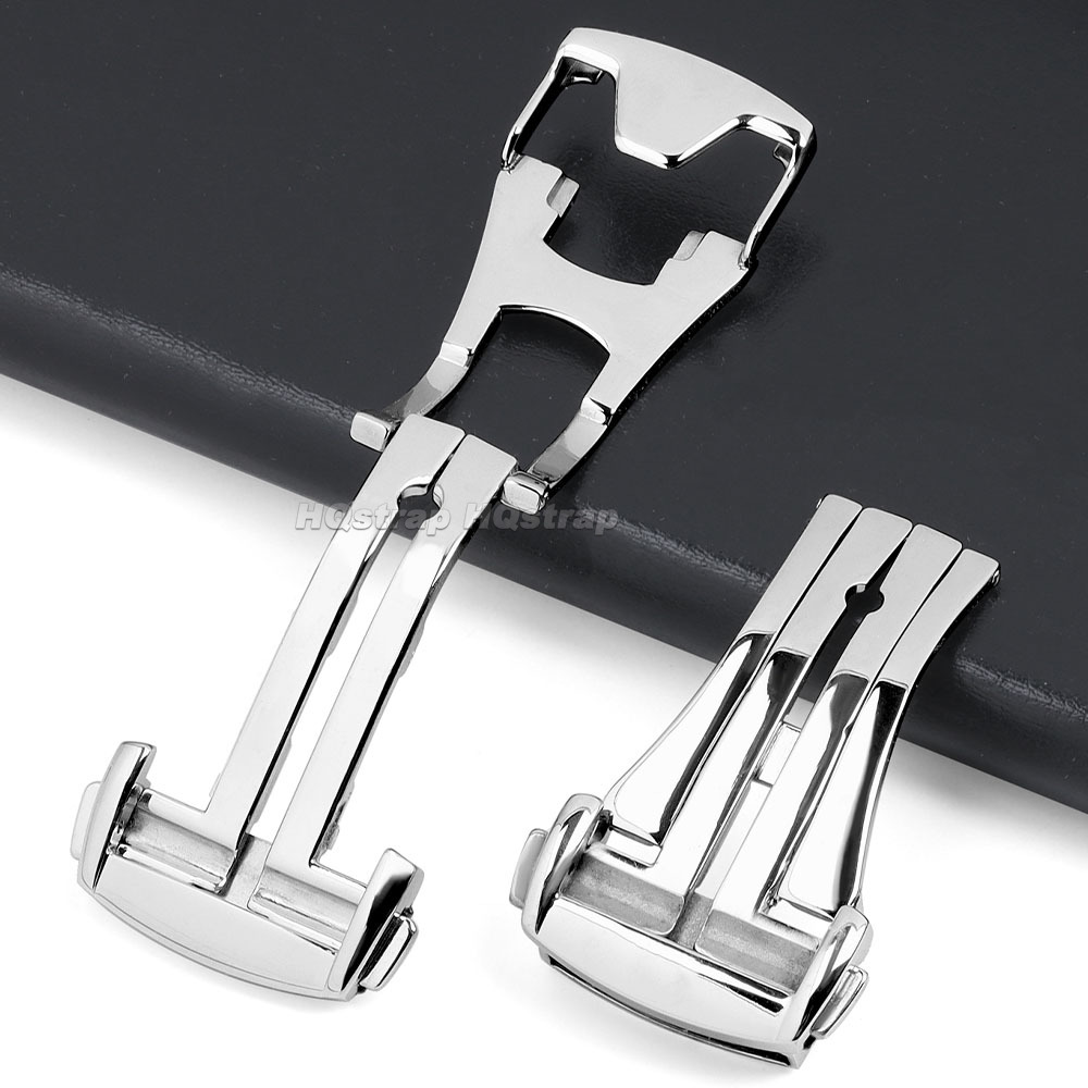 16mm 18mm 20mm Stainless Steel - Butterfly Clasp Deployant recension och pris