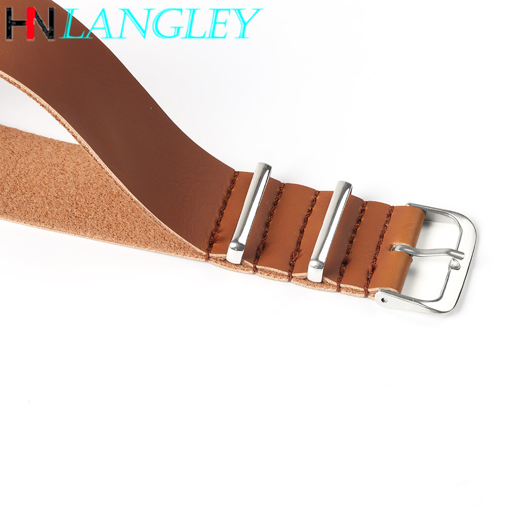 Ultra Thin Leather Watch Band  - Nato Strap Nylon recension och pris