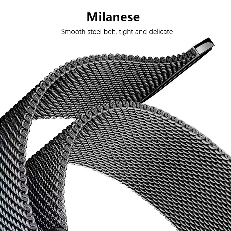 Metal Milanese Strap For Samsu - Milanese Loop Magnetic recension och pris