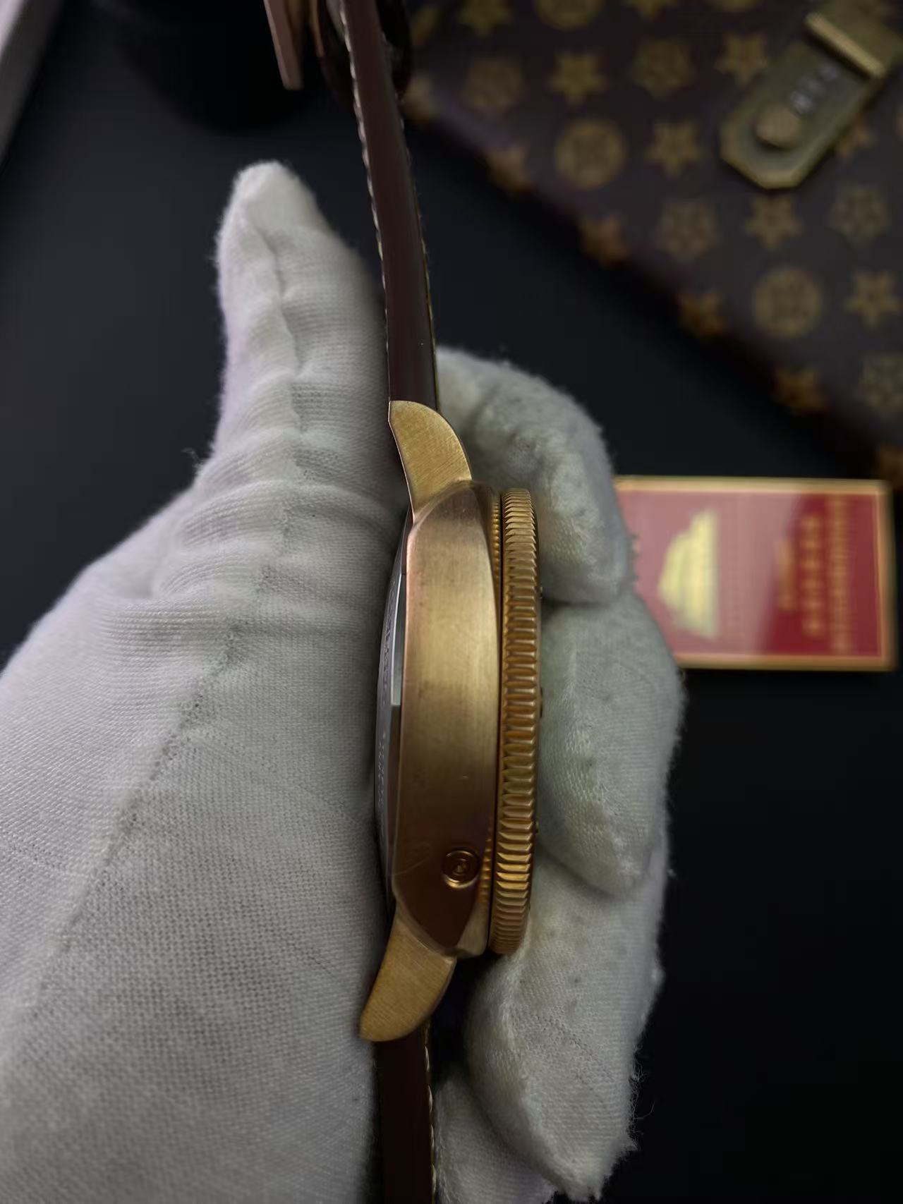 Vintage Bronze Men'S Watch Gre - Tropic Strap Vintage recension och pris